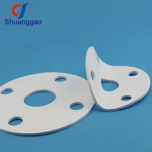 Shuanggao soft expanded ptfe gasket washer PTFE PTFE Nonstandard custom eptfe washer oem customized white shuanggao wear resistance