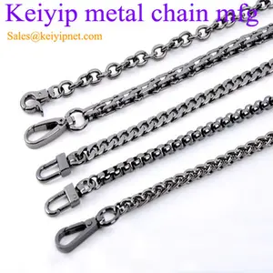 Nickel Miễn Phí Kim Loại Túi Xách Chuỗi Dây Đeo Túi Chuỗi Purse Chuỗi Xử Lý