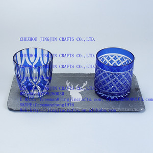 Caro alta calidad hecha a mano del vaso de vidrio / Made in China caro cortado a mano cristal grabado taza - Product Image 6