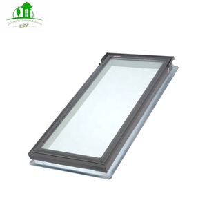 Écran automatique insonorisé en alliage d'aluminium à verre simple/double en métal durable noir, boîte en bois en acier inoxydable verticale - Product Image 1