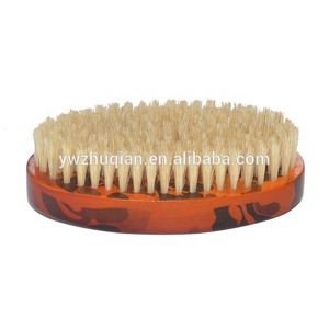 Nuovo design ovale nero bianco morbido di media durezza 100% <span class=keywords><strong>setole</strong></span> di cinghiale capelli <span class=keywords><strong>pennello</strong></span> da barba - Product Image 4