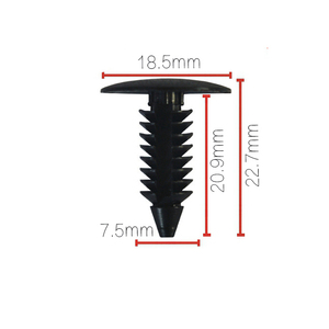 1000pcs Nylon Retainer Clips Christmas Tree Fasteners For 8mm GM - Foto 12