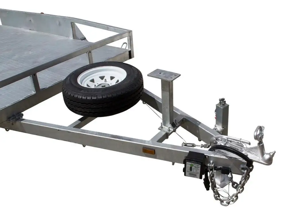 Galvanized car trailer