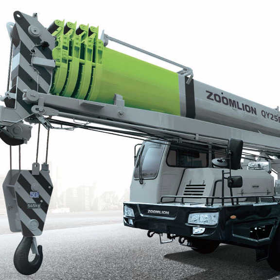 ZOOMLION lifting crane 25 Ton portability truck Crane with right hand