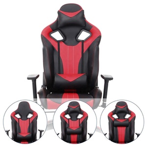 वाणिज्यिक फर्नीचर शून्य गुरुत्वाकर्षण कार्यालय कुर्सी चमड़े की सस्ती रॉकिंग गेमिंग कुर्सियां कढ़ाई लोगो रेसिंग कुर्सी अनुकूलित - Product Image 4