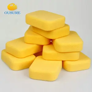 Surface smooth hydrophilic grout cleaning sponge foam