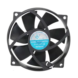 9225 5/12/24v yuvarlak çerçeve aksiyel fan CPU içme suyu makinesi su geçirmez IP67 dc soğutma fanı 92x25mm