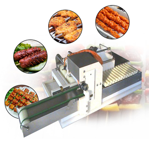 Broyeur à viande professionnel entièrement automatique shashlik, ficelle à cordon, appareil de découpe pour kebab, viande, <span class=keywords><strong>barbecue</strong></span>, 1 pièce - Product Image 3