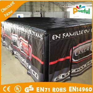 Nuevo diseño de <span class=keywords><strong>castillo</strong></span> inflable grande laberinto, inflable laser arena para adultos y niños - Product Image 1