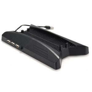 Bộ Chuyển Đổi USB HUB 2.0 3 Cổng Giá Đỡ Đứng Hỗ Trợ Quạt Làm Mát 2 Quạt Làm Mát Đế Sạc USB Cho <span class=keywords><strong>PS4</strong></span> <span class=keywords><strong>Slim</strong></span> Pro - Product Image 5