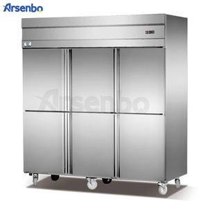 Sinh thái thân thiện đầy đủ thép không gỉ nhà bếp tủ lạnh và tủ đông với hệ thống làm mát không khí hiệu quả cao (d1.0l4f) - Product Image 4