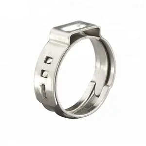 Chất Lượng Cao 6.5-120Mm Có Thể Điều Chỉnh Ống Tai Đơn Kẹp Thép Không Gỉ - Product Image 1