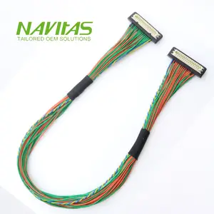 Hirose DF9 31 pin conector Panel de la pantalla LCD TFT Monitor Cable LVDS