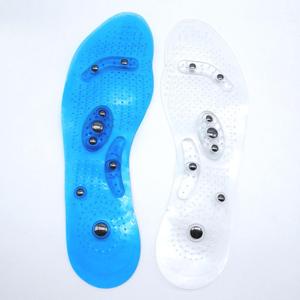 Semelle intérieure en PVC pour chaussures, promotion de la <span class=keywords><strong>Circulation</strong></span> <span class=keywords><strong>sanguine</strong></span>, Massage magnétique, physiothérapie, point d'acupuncture plantaire - Product Image 1