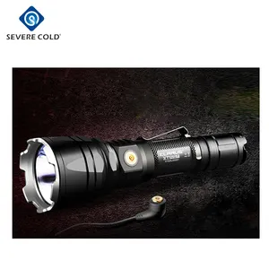 KLARUS XT12GT 1xCREE एलईडी XHP35 हाय D4 द्वारा 1600 Lumens निविड़ अंधकार सामरिक टॉर्च यूएसबी चार्ज मशाल 3600 mAh 18650 बैटरी