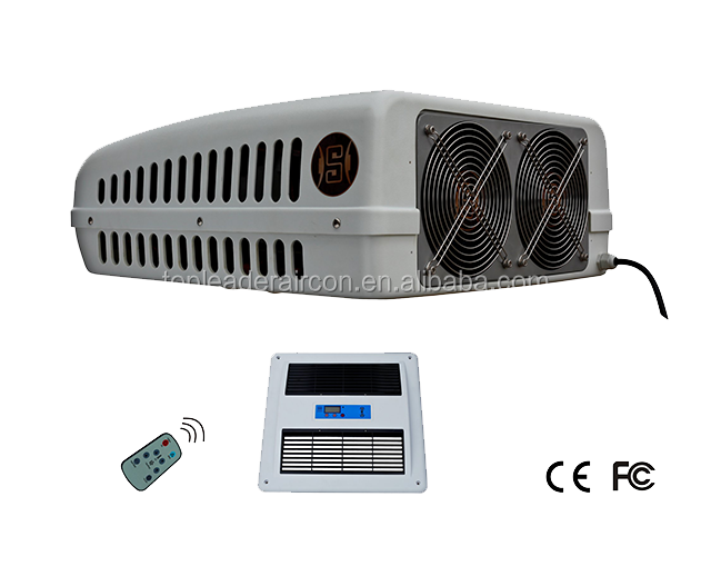 12VDC 24VDC Rooftop Mounted Air Conditioner for Wheel Tractor Agrictulrial Equipment Harvester Construction Machinery Forklift
