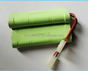 Nimh अनुसूचित जाति बैटरी पैक 3700 mAh 7.2 v/नी, महाराष्ट्र 7.2 वोल्ट उप सी बैटरी