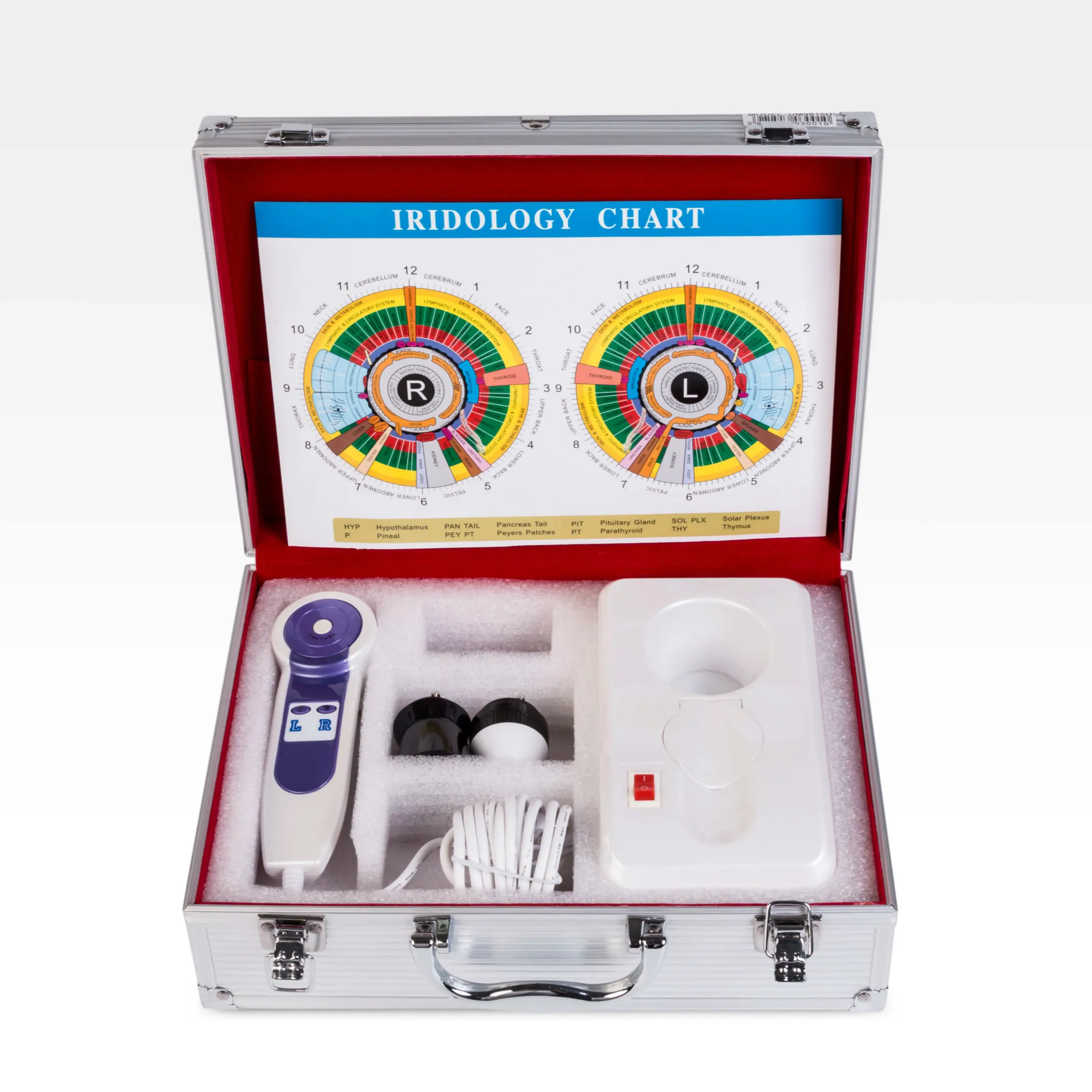 Draagbare 5.0MP Iriscope/Eye Iris Omgaan Iriscopie in huid analyzer