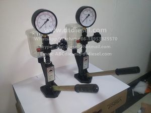 Bocal comum do injetor de combustível diesel, teste de bico de injetor de combustível diesel com barra 0 - 400 psi/0-6000 psi 60mpa - Product Image 5