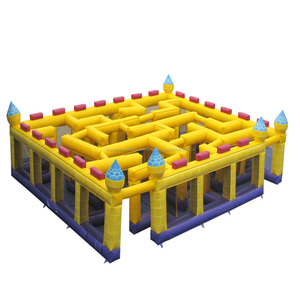 Niños y Adultos juego al aire libre obstáculos inflables laberinto para la venta - Product Image 6