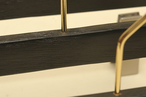 Appendiabiti in Legno Personalizzato con Clip per Pantaloni e Design di Lusso, Ordine all'Ingrosso, Grucce per Hotel per Abiti e Cappotti - Product Image 3