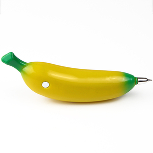 Mignon de bande dessinée fruits banane stylo à bille fournitures scolaires kawaii aimants stylo - Product Image 1