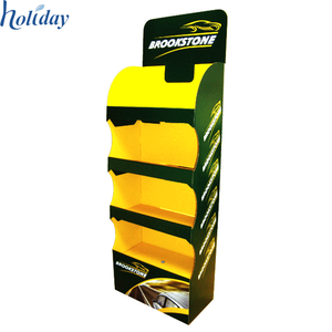 Negozio di vendita al dettaglio di promozione cartone da pavimento led display rack - Product Image 2