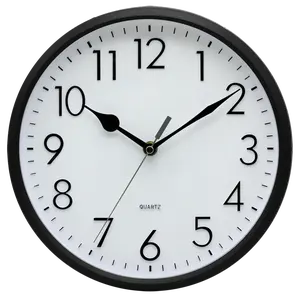 Imsh relógio de parede quartzo wc26801, relógio analógico de parede decorativo redondo para casa