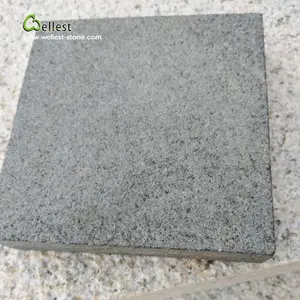 Gray Andesite Cube Batu untuk Walkway Jalan Masuk Trotoar