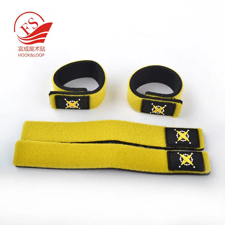 Straight line neoprene fishing rod strap fishing equipment wrapper band