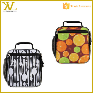 Waltmart patrón <span class=keywords><strong>de</strong></span> impresión aislante efecto bolso más fresco para alimento almuerzo box - Product Image 3
