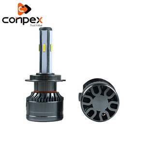 Phare LED d'usine chinoise Conpex, phare LED à <span class=keywords><strong>5</strong></span> côtés, <span class=keywords><strong>ampoule</strong></span> de phare LED <span class=keywords><strong>H7</strong></span>, H1, H3, H4, H11, 9005, 9006, kit de phare automobile - Product Image 4