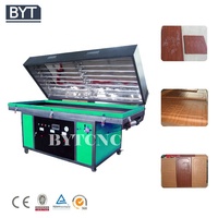 Machine de travail du bois, pressoir à membrane sous vide, pour film PVC, plastifieuse et meubles en bois,