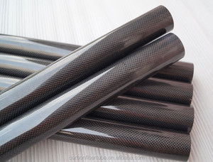 Tubo de <span class=keywords><strong>fibra</strong></span> de carbono 3k para envolver rollos, tubo de <span class=keywords><strong>fibra</strong></span> de carbono, proveedor de Alibaba China - Product Image 3