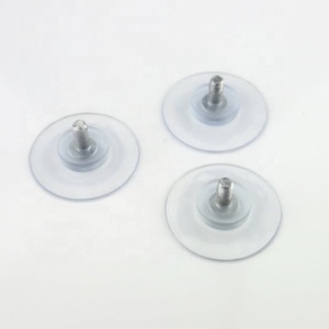 Aanpassen Pvc Heldere Zuignappen Transparante Zuignappen Met Schroef - Product Image 1