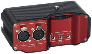 SR-PAX2 <strong>Audio</strong> Mixer Preamplifier Two XLR and 3.5mm <strong>Jack</strong> for DSLR Mirrorless Blackmagic Design Pocket Cinema Camera - Product Image 3
