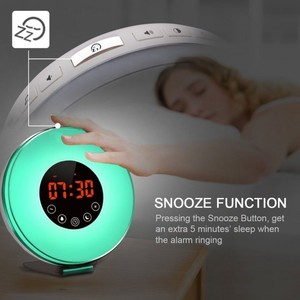 Niños Digital Radio Reloj <span class=keywords><strong>despertador</strong></span> con función Snooze inteligente, control táctil y USB recargable - Product Image 2