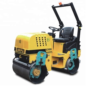 1500kg Vibrations walzen Doppelt rommel hydraulische Vibrations-Mini-Straßen walze RZ900G - Product Image 1