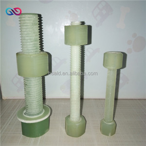 Boulon et écrou en fibre de carbone et résine d'ester vinylique Boulon FRP - Product Image 4