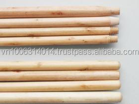 ไม้กวาดด้ามไม้พร้อมหัวไม้กวาด PVC เป็นมิตรกับสิ่งแวดล้อม - Product Image 1