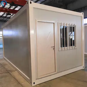 Sıcak satış prefabrik düz paketi 40ft 20ft 2 yatak odalı yaşam konteyneri ev fiyat