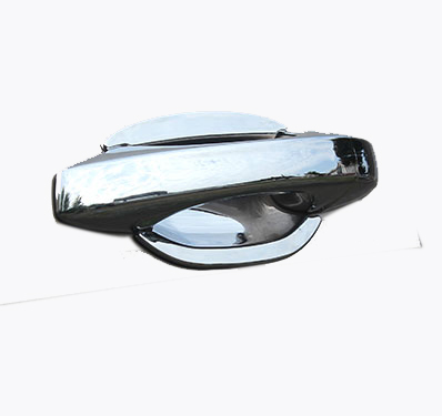 Боковая крышка для дверной ручки и хромированная крышка для дверной ручки из АБС-пластика, внешние аксессуары для автомобиля, отделка для Volkswagen VW Golf 7 MK-7 2014-2018