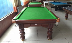 Trung Quốc Làm Cho Luxury 8ft Chất Lượng Cao Gỗ Rắn Bàn Hồ Bơi Mỹ - Product Image 6