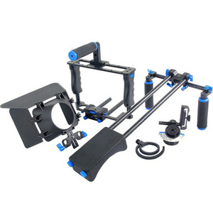 Kit de Soporte para Cámara DSLR RD D221, Incluye Matte Box/Follow Focus/Jaula para <span class=keywords><strong>Canon</strong></span> 5D Mark II III <span class=keywords><strong>700D</strong></span> 650D 600D - Product Image 2
