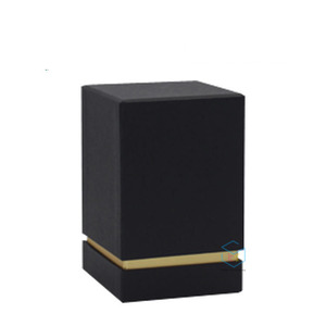 Boîtes <span class=keywords><strong>de</strong></span> parfum vides en carton noir uni - Product Image 2