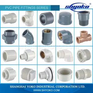 PP <span class=keywords><strong>PVC</strong></span> UPVC Ống Phụ Kiện Nhà Sản Xuất Ống Chung Hdpe Nén Phù Hợp - Product Image 3
