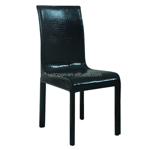 (SP-LC240) <span class=keywords><strong>comedor</strong></span> del Hotel silla de cuero de la pu negro silla trasera del <span class=keywords><strong>comedor</strong></span> - Product Image 2