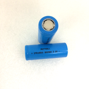 Mejor Calidad IFR18500 Lifepo4 Celular 800 Mah <span class=keywords><strong>3</strong></span>.2 V de Litio Li-ion - Product Image 2