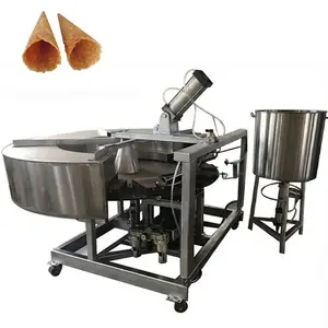 Automatische industriële scherpe gerold suiker kegel making machine