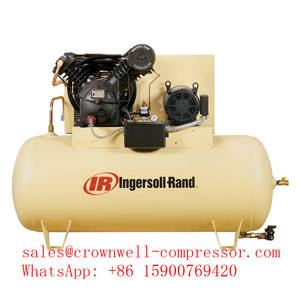 Ingersoll Rand 2000E25 2000E25-FP 2段電気駆動レシプロピストンエアコンプレッサー25hp80ガロン水平 - Product Image 2